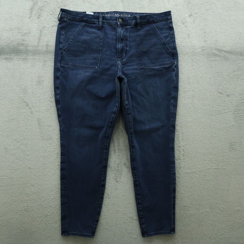 American Eagle Jeans Women's Size 20R Super High-Rise Jegging Denim 26" Inseam